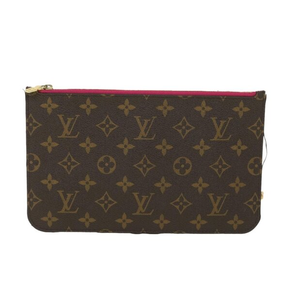 LOUIS VUITTON Monogram Neverfull MM Pouch LV Auth S104 - Picture 2 of 16
